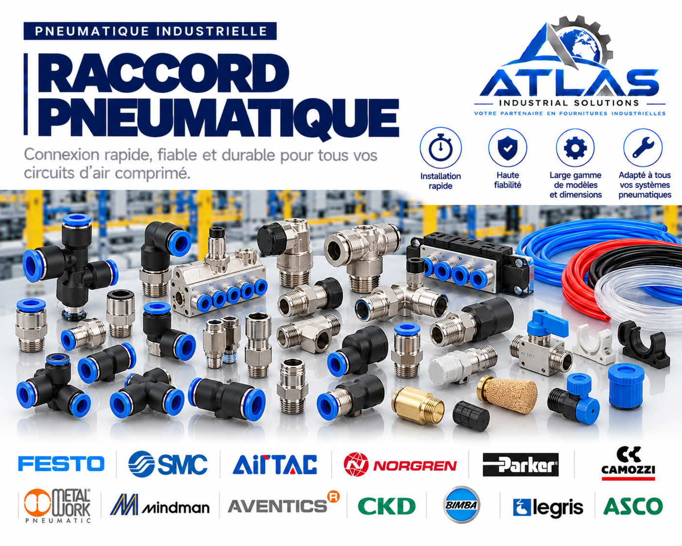 Raccord pneumatique
