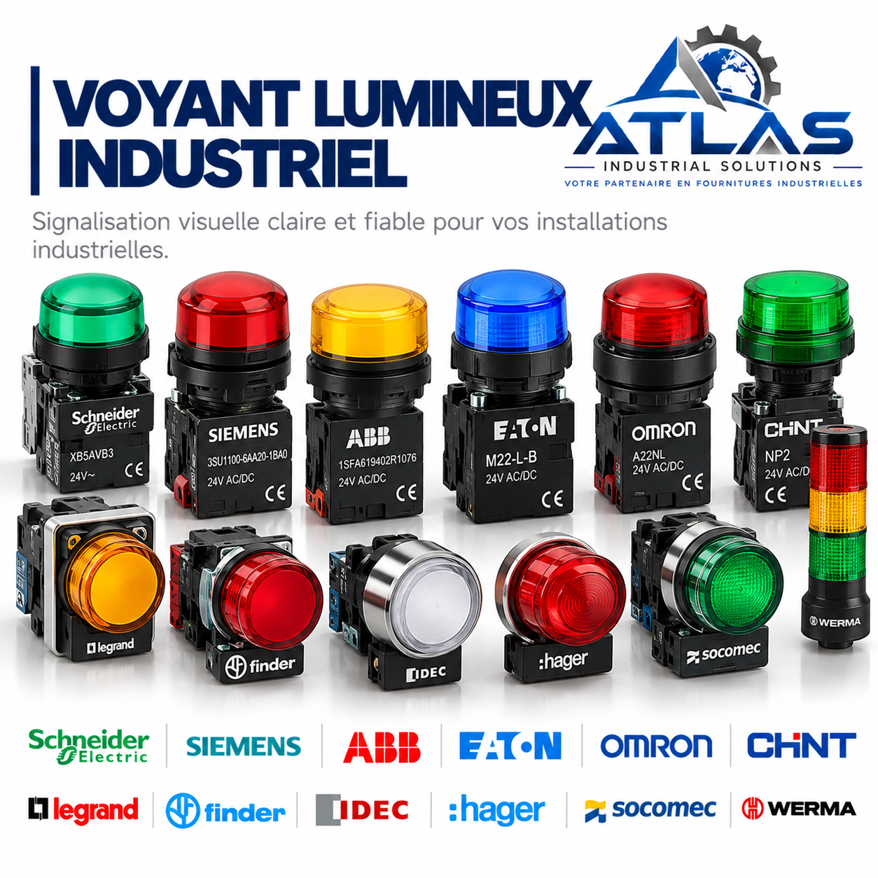 Voyant lumineux industriel