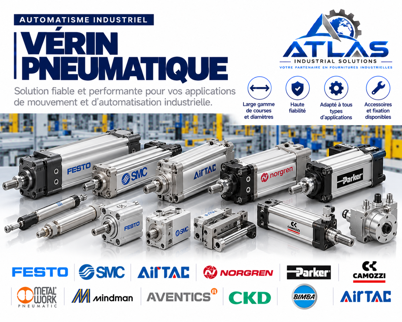 Vérin pneumatique